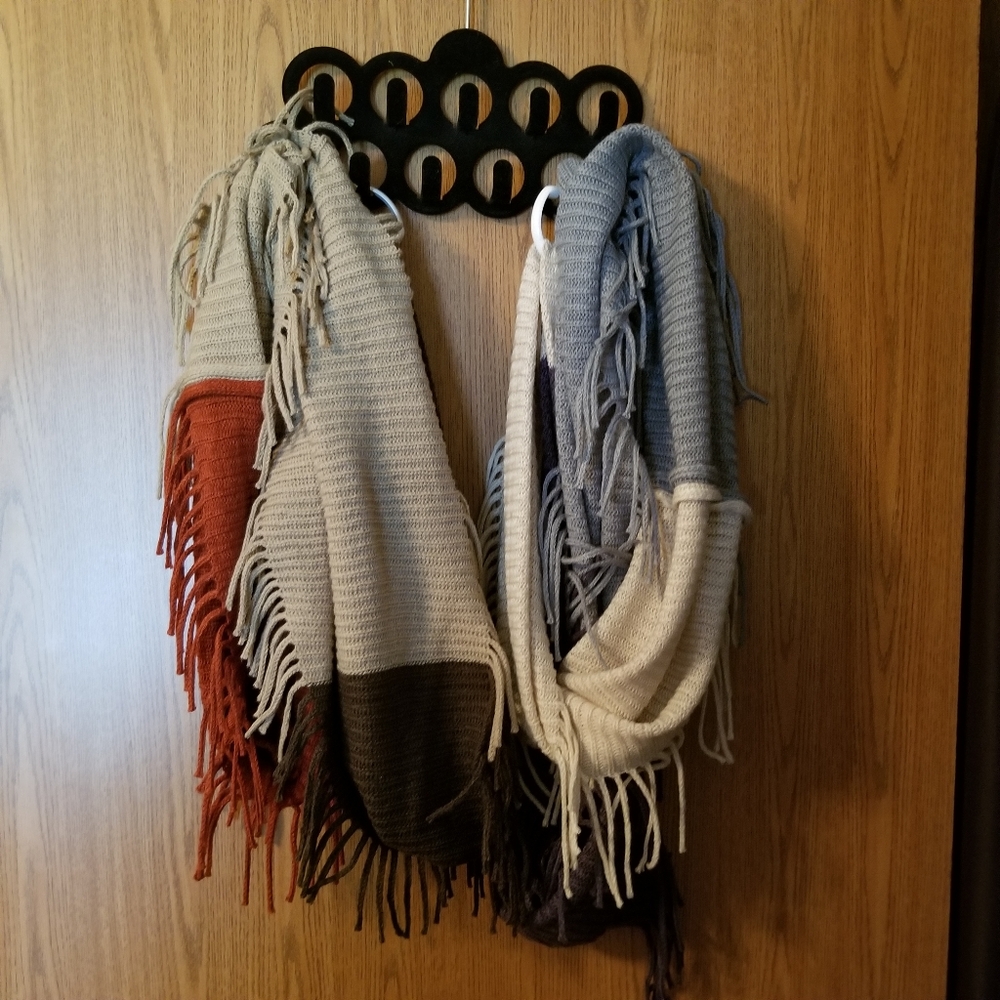 Infinity scarves